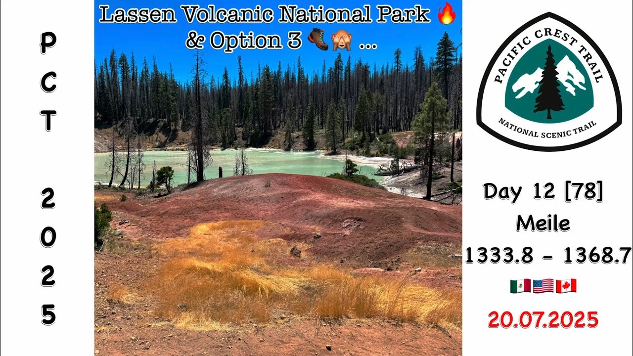 4K - PCT 2025 - Day 12 [78] - 20.07.25 - Meile 1333.8 to 1368.7 -  Pacific Crest Trail