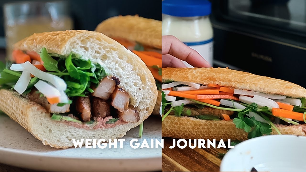 How to Make Banh Mi Sandwich | Weight Gain Journal | wah