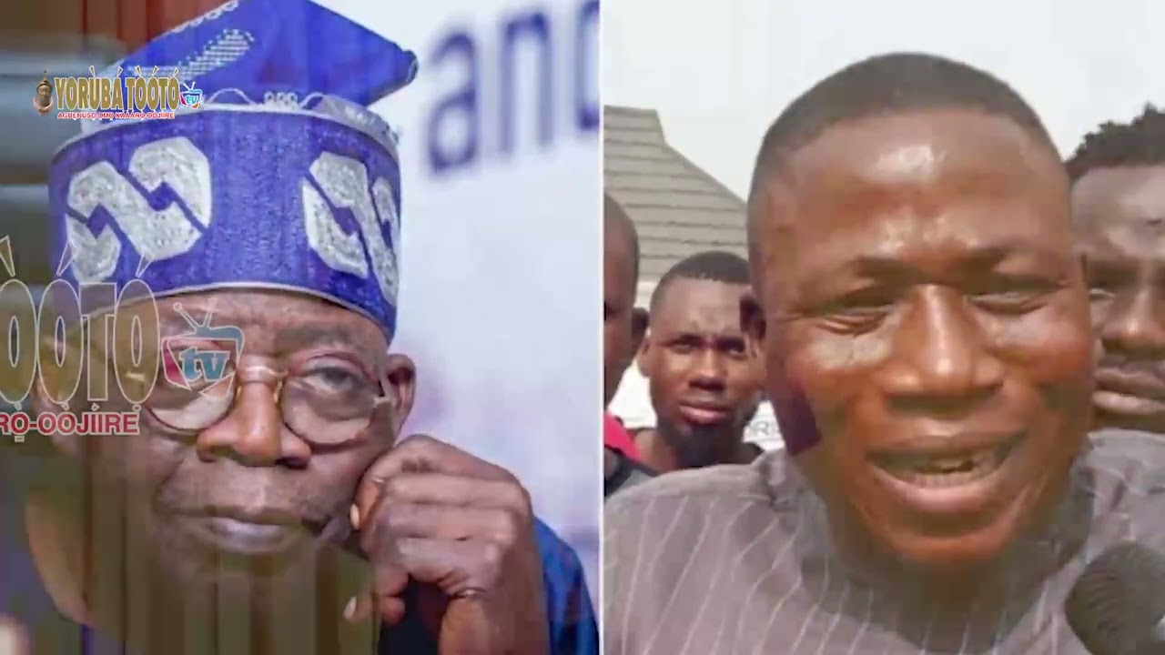 O tan! Sunday Igboho ki epe nla mo'le l'ori oro Tinubu