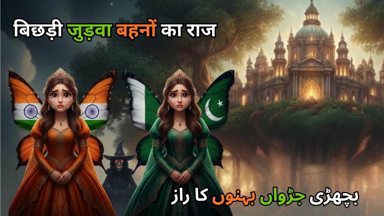 Bichhadi Judwa Behno Ka Raaz | बिछड़ी जुड़वा बहनों का राज | The Twin Secret 👸🏻👸🏻🏰 hindi fairy tale