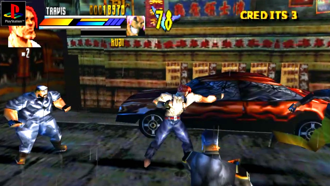 Gekido: Urban Fighters - Gameplay PSX / PS1 / PS One / HD 720P (Epsxe)
