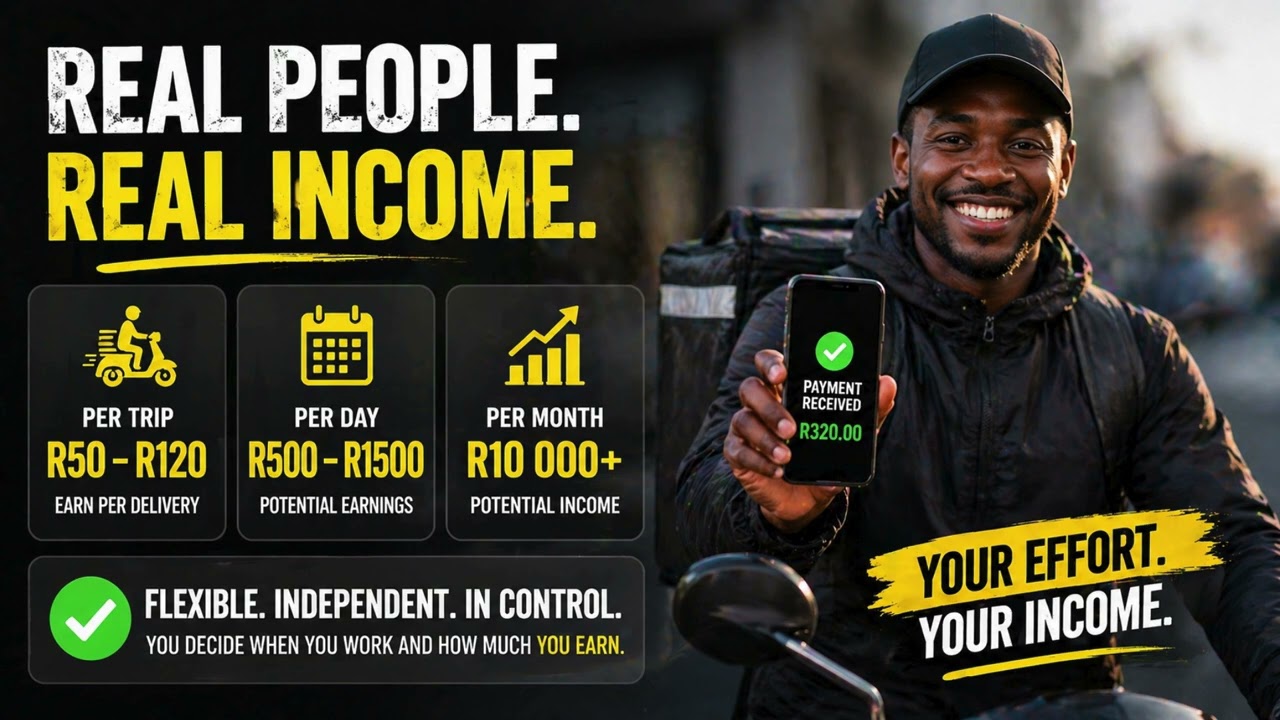 How to Start a Delivery Business in South Africa (No Money, Step-by-Step)