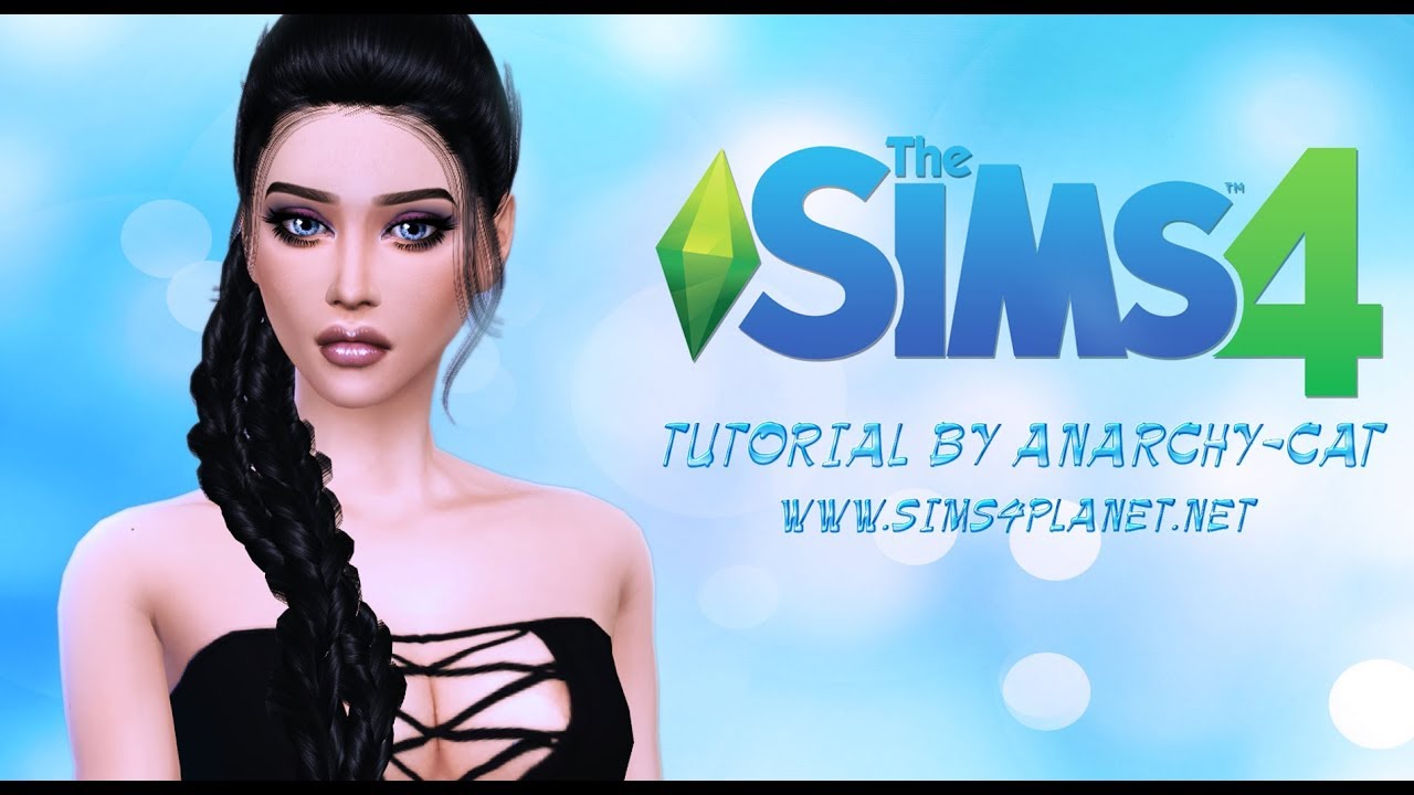 The Sims 4: Создаем скины для TS4