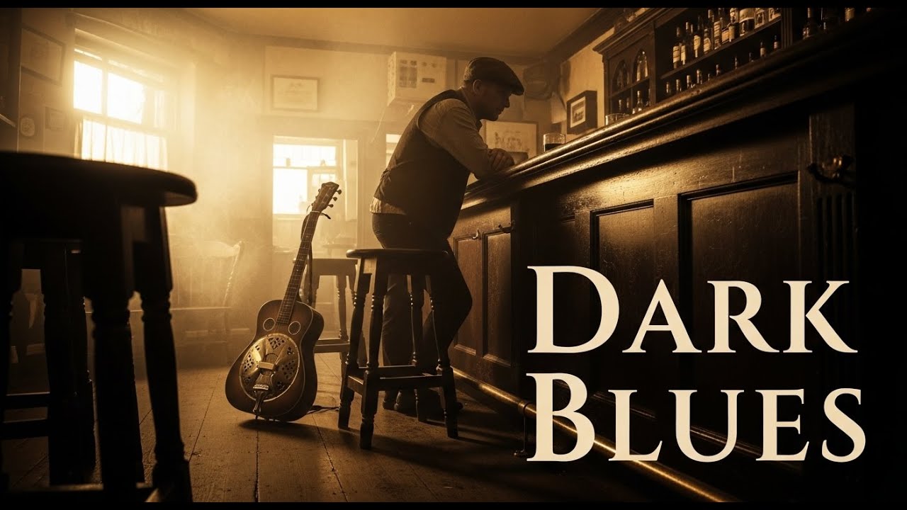 Vintage Blues Night &ndash; Dark Coffeehouse & Whiskey Bar Background Music | Noir Vibes