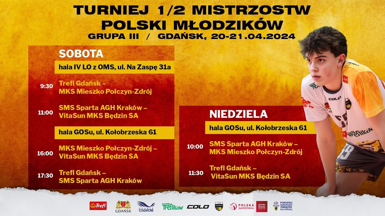 MKS Mieszko Połczyn-Zdrój - VitaSun MKS Będzin SA - 1/2 Mistrzostw Polski Młodzików