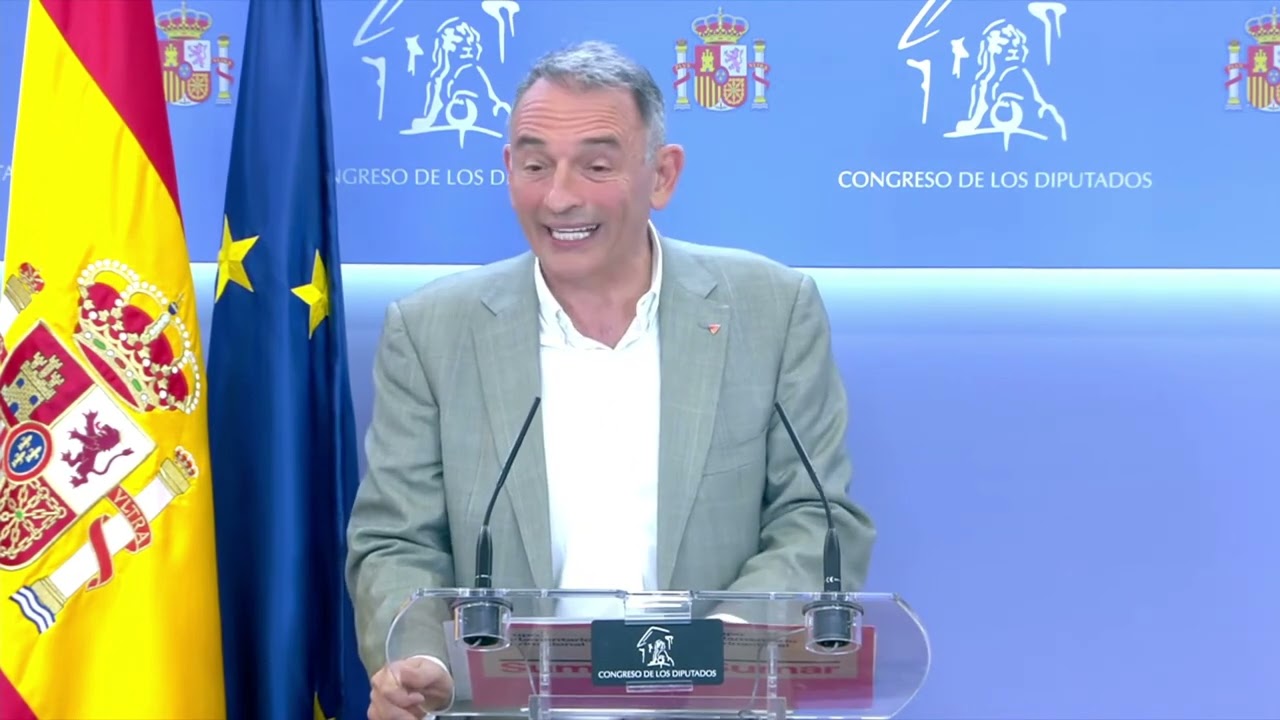 Enrique Santiago: Queda pendiente la reforma de la Ley Seguridad Ciudadana y derogación Ley Mordaza