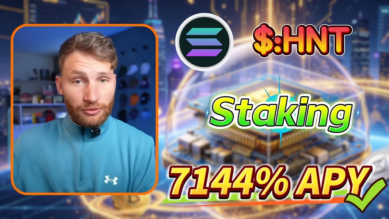 🚀 Solana HNT Staking Tutorial for Beginners | What 7144% Really Means