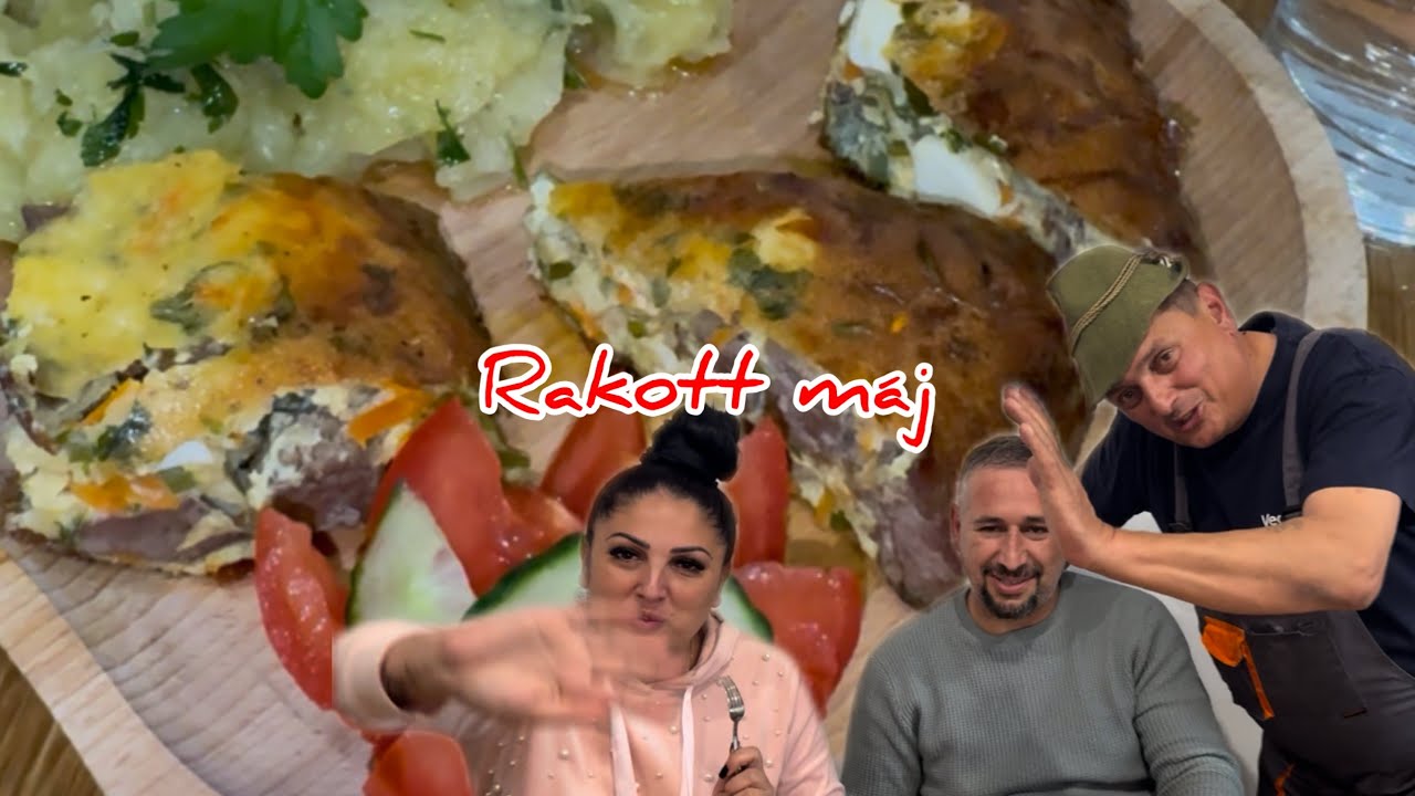 Anyós - Só konyhája (Rakott máj) 🐓🥒🥒🥕