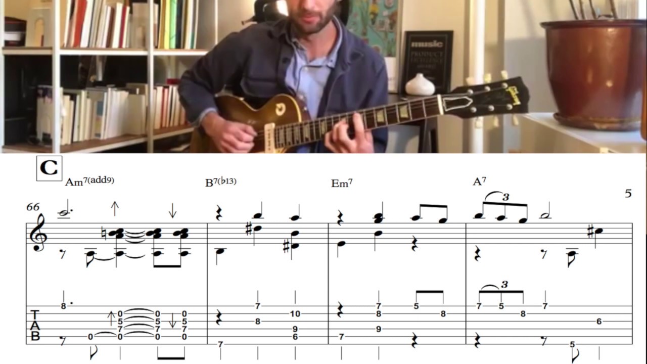 Julian Lage -  Emily (Transcription)