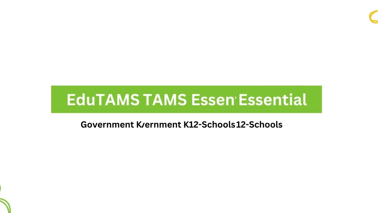 EduTAMS Demo Presentation
