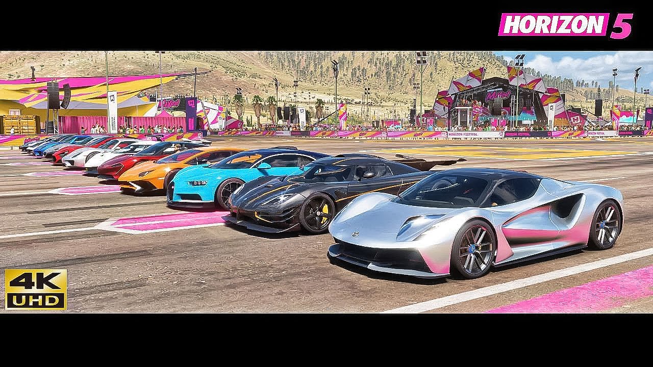 TOP 20 FASTEST HYPERCARS IN FORZA HORIZON 5 (2025)