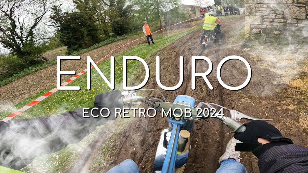 On fait de l'ENDURO en mob 🔥 (ECO RETRO MOB 2024) [4K60]