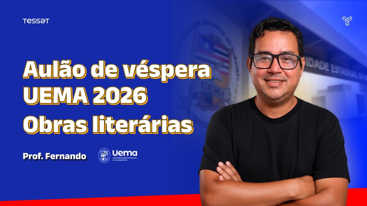 Aulão de véspera  Obras iterárias UEMA 2026