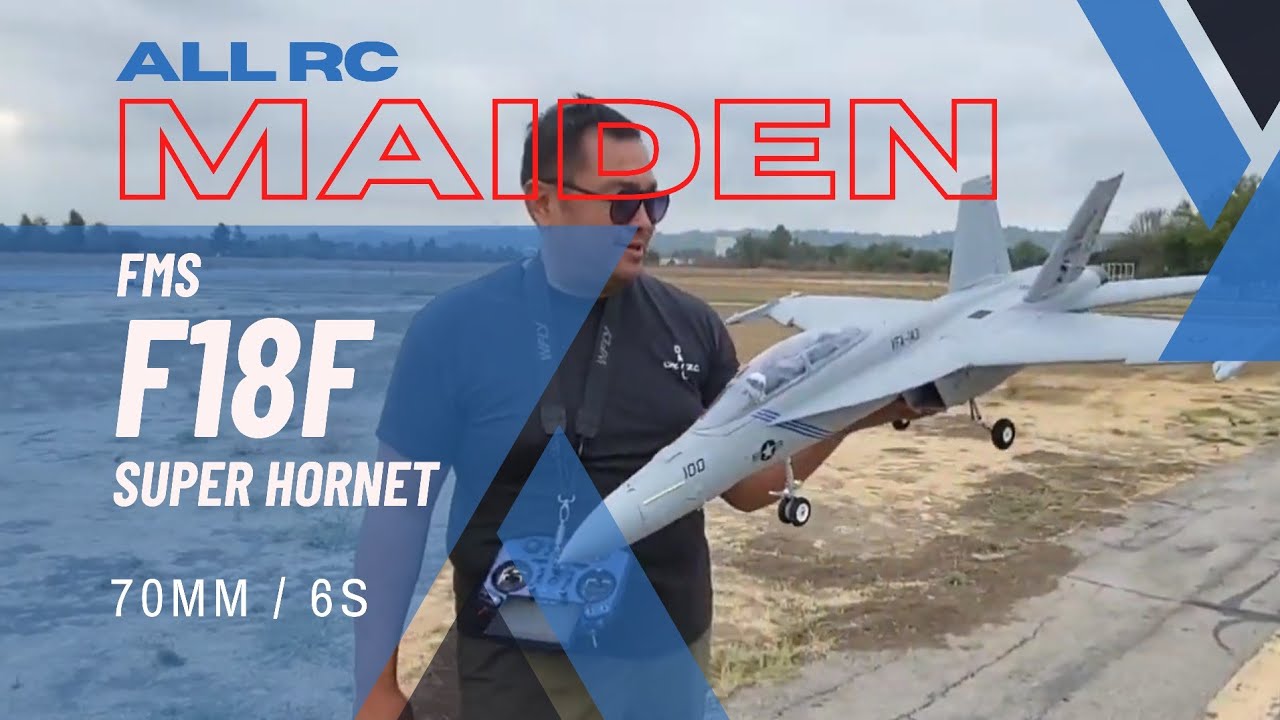 FMS 70mm F-18 Super Hornet Maiden