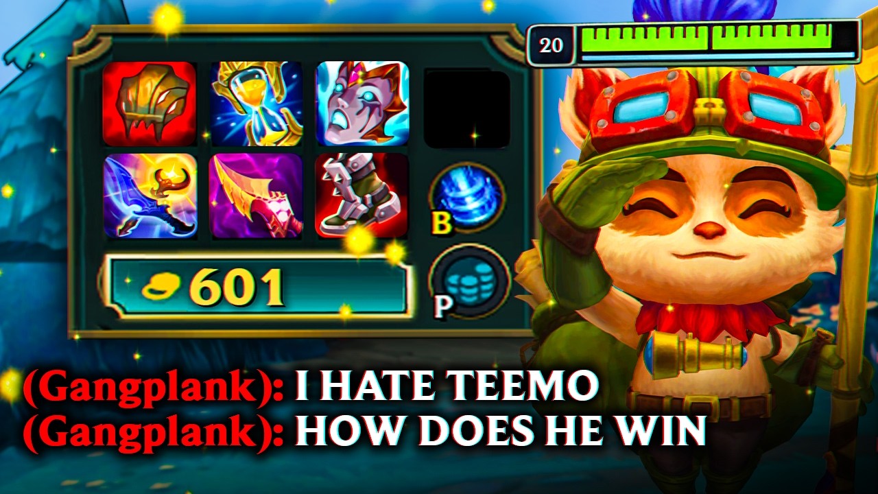 THIS GANGPLANK DIDN'T KNOW WHAT TO DO VS TEEMO