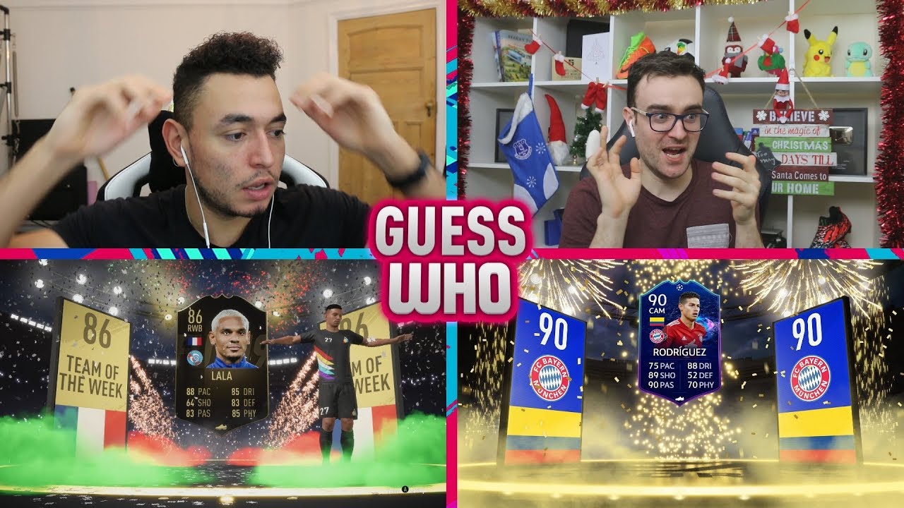 I CAN'T BELIEVE THIS 🔥 INSANE GUESS WHO FIFA vs AJ3 (ULTIMATE GUESS WHO PACKS)