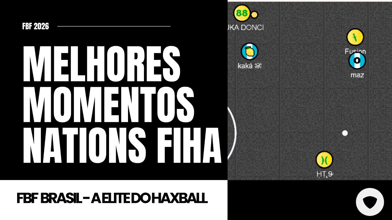 ⭐ FBF HAXBALL BRASIL 2026 - TRIPLICE COROA NATIONS FIHA ⭐