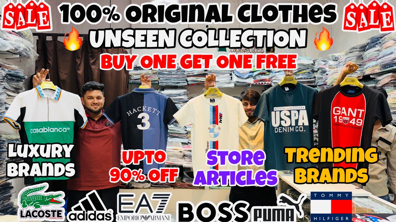 100% Original Clothes 🔥 | Branded Tshirts,Jeans,Tracksuits,Shirts | Branded Clothes in Mumbai