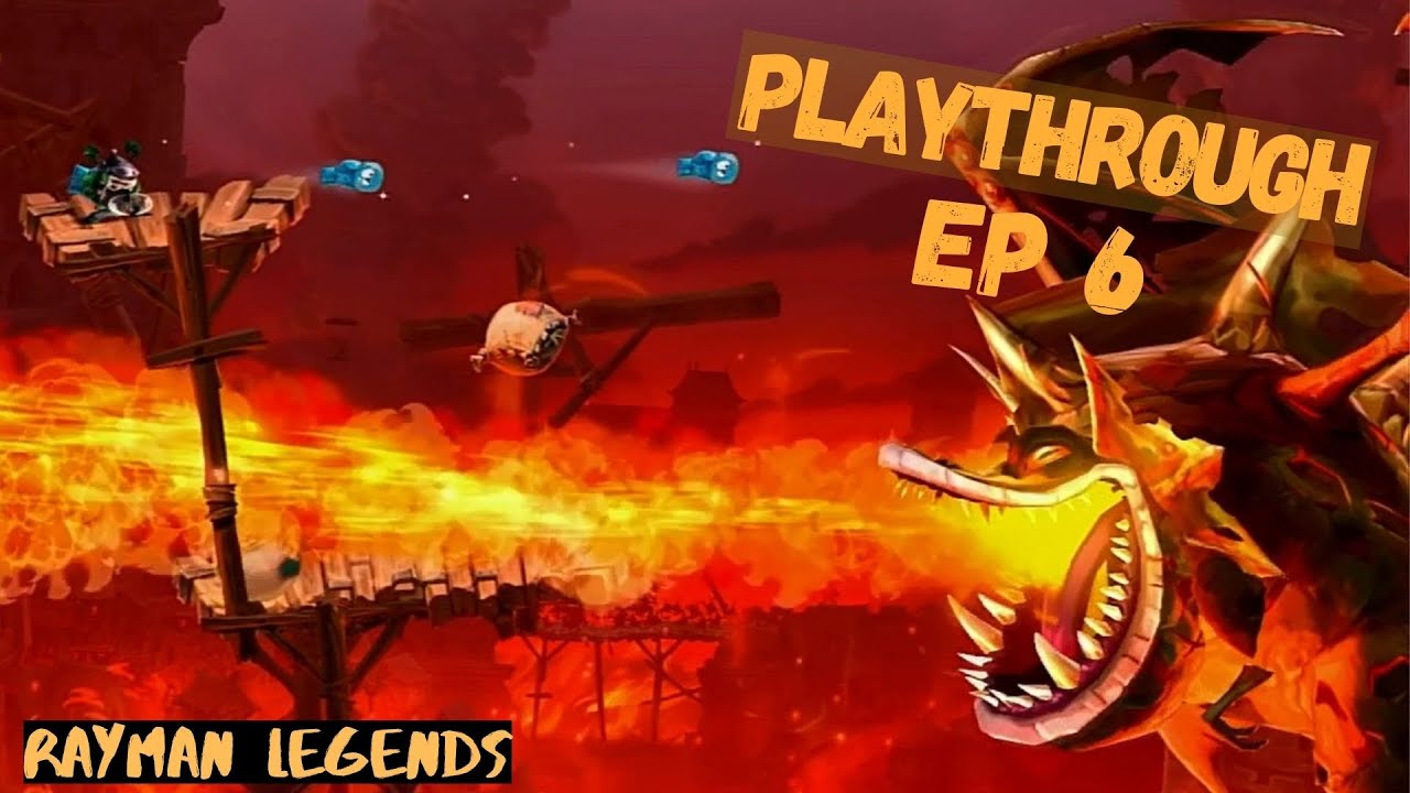Jumping and Throwing Fists | Rayman Legends || Playthrough ep 6