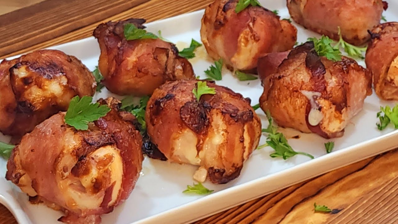 FRANGO COM BACON, UMA RECEITA FACIL E DELICIOSA, VOCE VAI SE SURPREENDER!