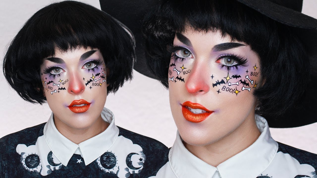 THINKING OF HALLOWEEN | Spoopy Halloween Witch Makeup