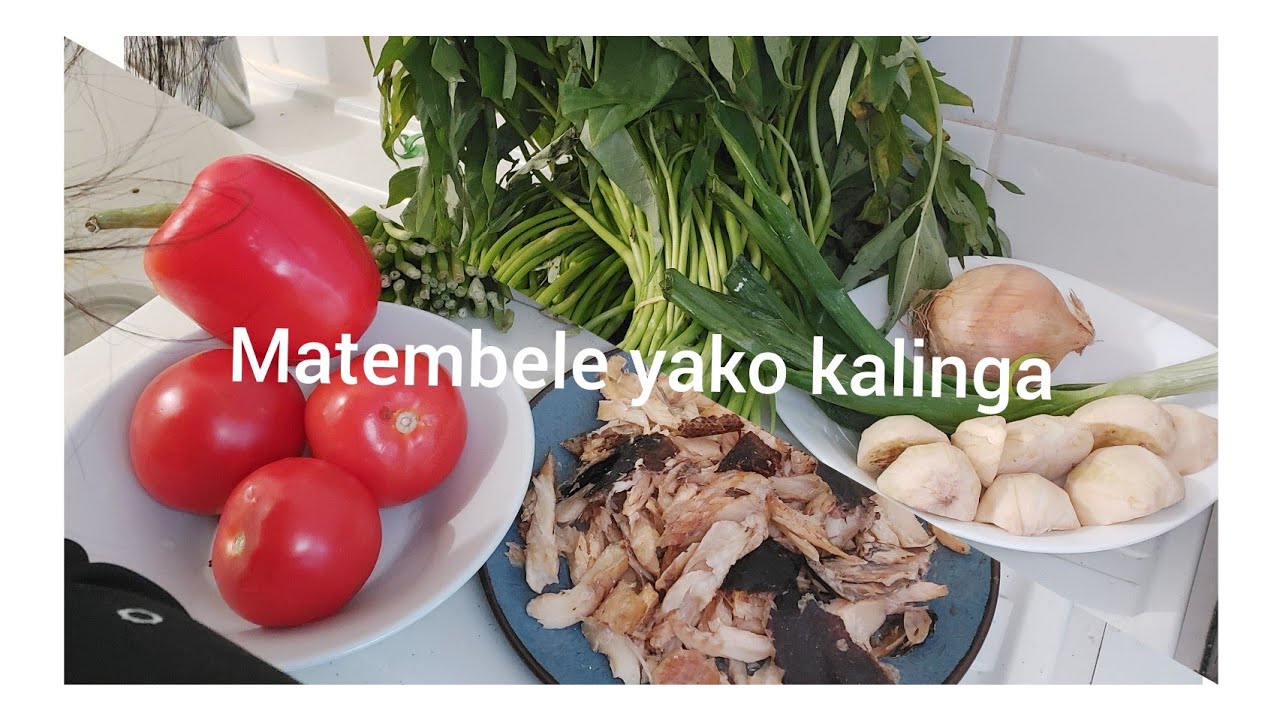 Matembele ya kokalinga  na Loso| facile à faire | Délicieux !