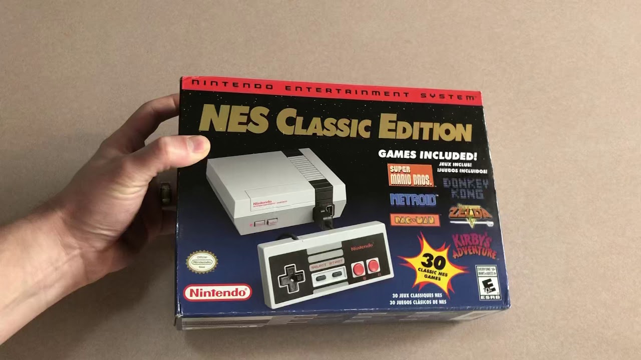 Unboxing the NEW Classic Nintendo NES with 30 Games