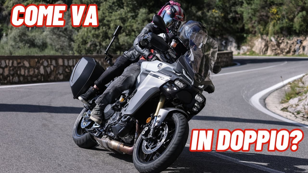 YAMAHA TRACER 9 GT in DOPPIO - E' la migliore crossover del 2025? - test ride
