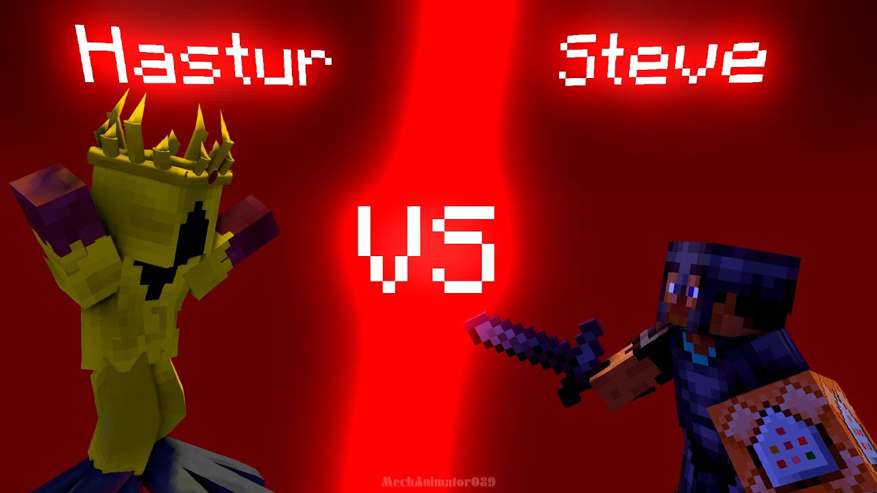Hastur vs Steve - A Battle Animation