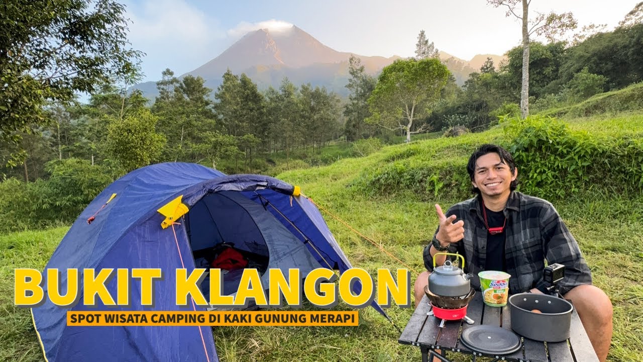 BKI 173 | CAMPING DI BUKIT KLANGON DENGAN VIEW GUNUNG MERAPI