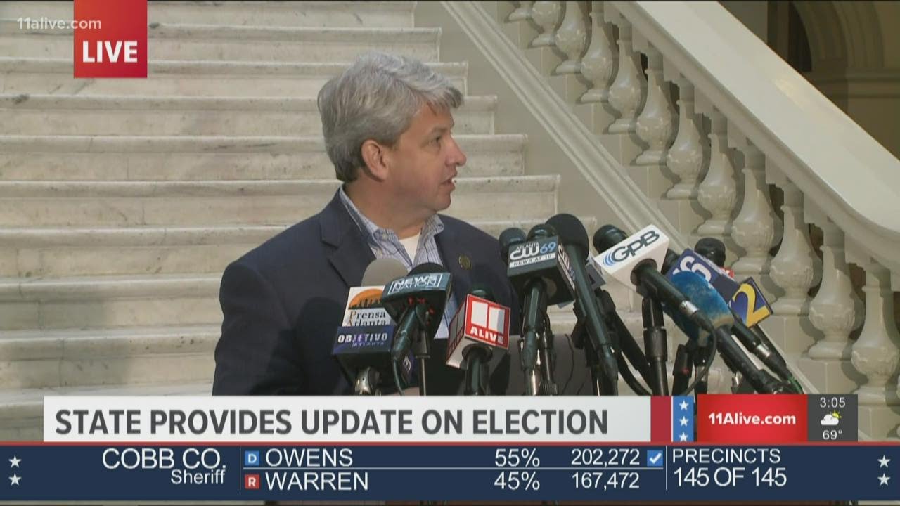 Where Georgia stands in processing, counting ballots