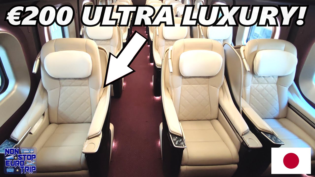 SHINKANSEN GRAN CLASS: РОСКОШНЫЙ ПОЕЗД В ЯПОНИИ ИЗ СЕНДАЯ В ТОКИО