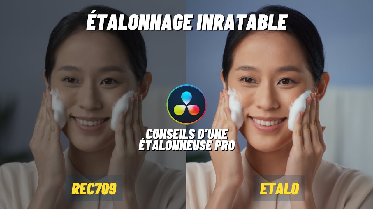 ÉTALONNAGE SIMPLE ET RAPIDE sur DaVinci Resolve par une Étalonneuse Pro