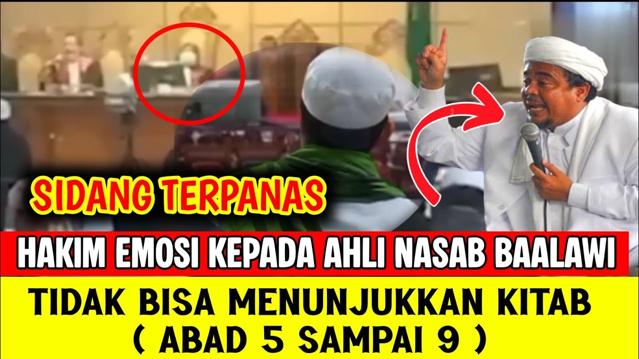 HABIB NGAMUK‼️SIDANG NASAB TERKUAK❗HABIB BAALAWI RUNGKAD 