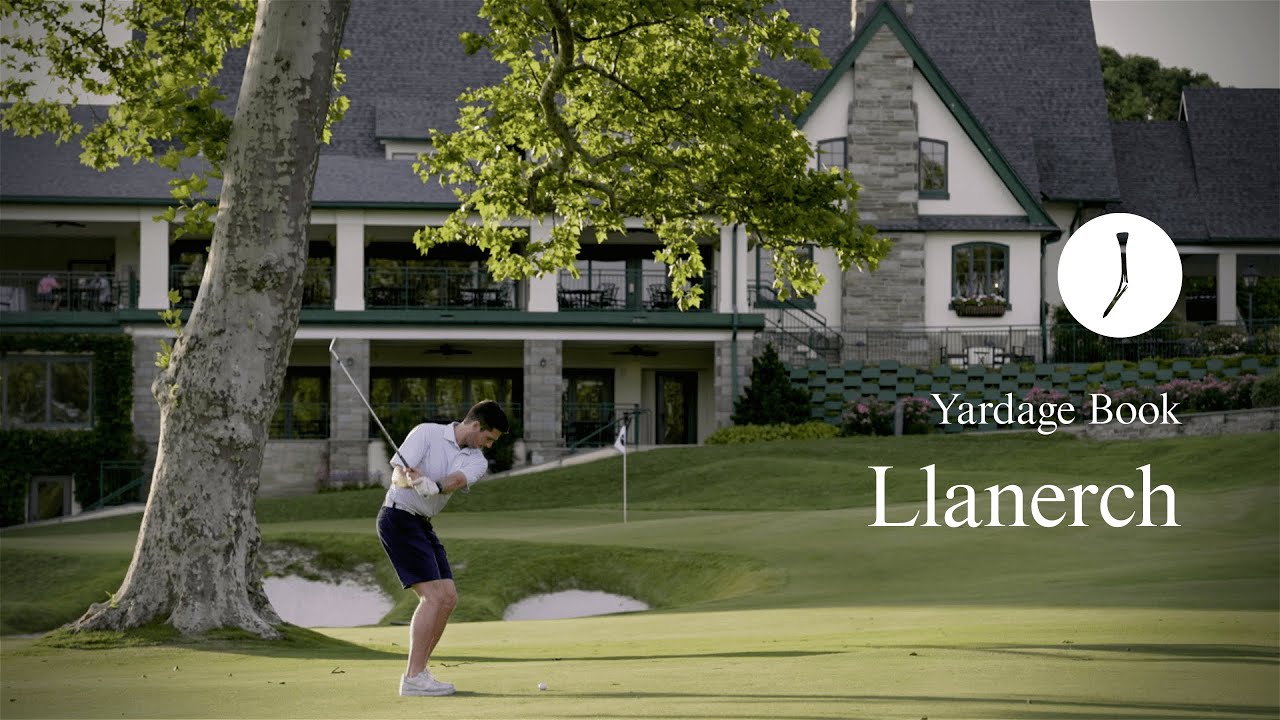 Yardage Book: No. 18 at Llanerch Country Club