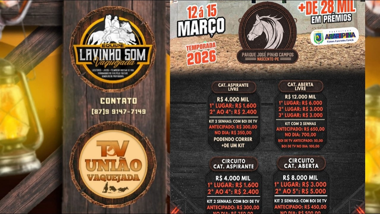 1ª ETAPA CIRCUITO ARARIPINENSE|Parque Jose Pinho Campos Nascente-PE