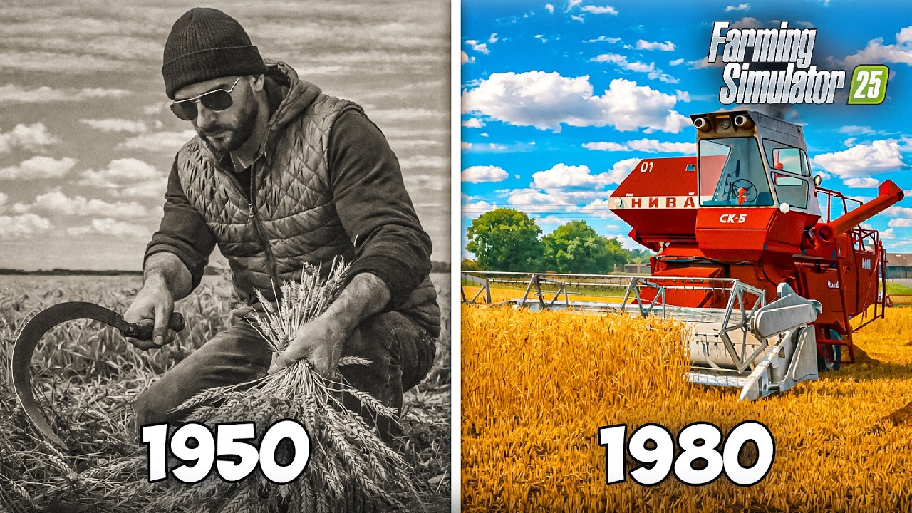 Я провёл 30 ЛЕТ на СТАРОЙ ФЕРМЕ в FARMING SIMULATOR 25