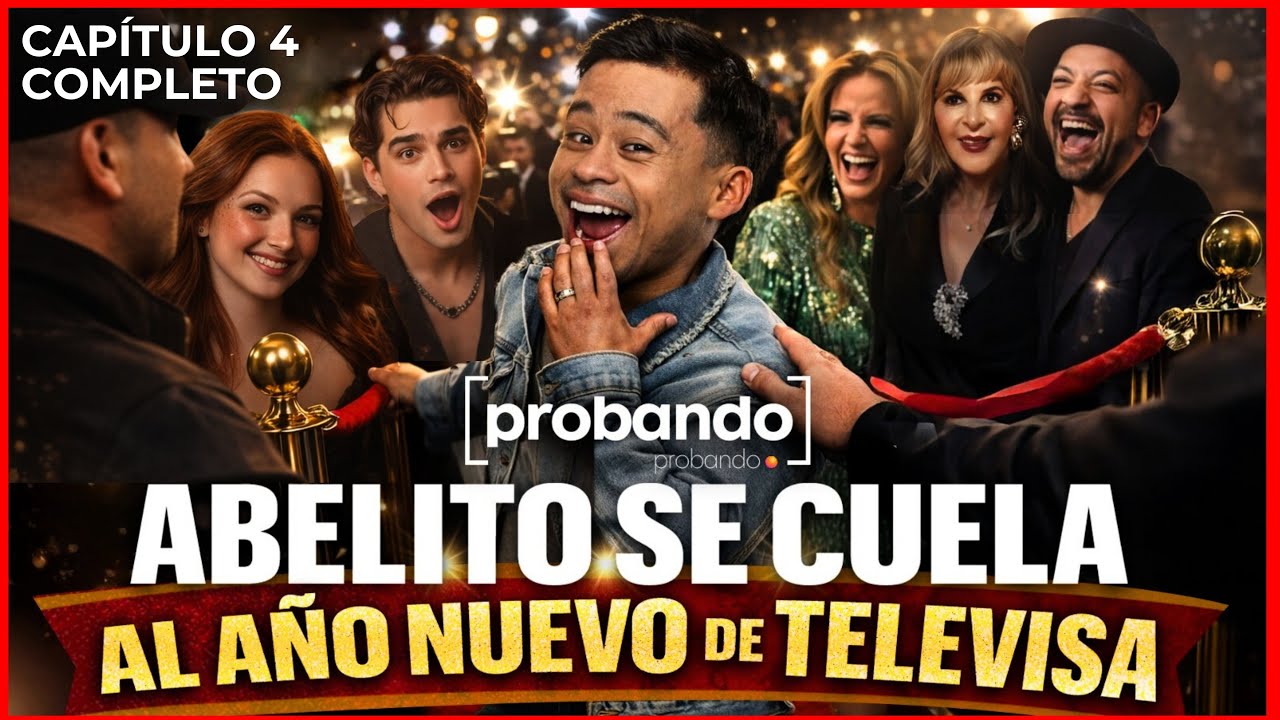 🎉 ¡PADRE SANTO! ABELITO PRENDE la FIESTA de Año Nuevo de TELEVISA 😱 PROBANDO PROBANDO