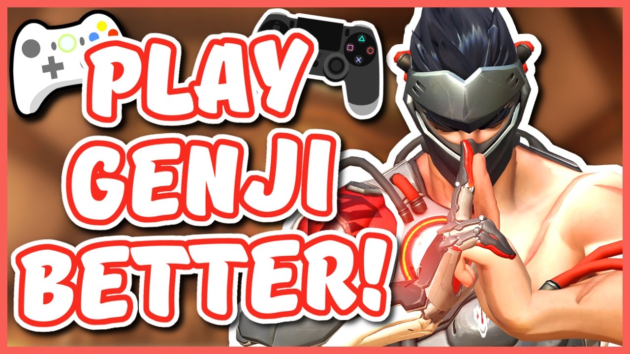 Overwatch - HOW TO PLAY GENJI BETTER ON CONSOLE