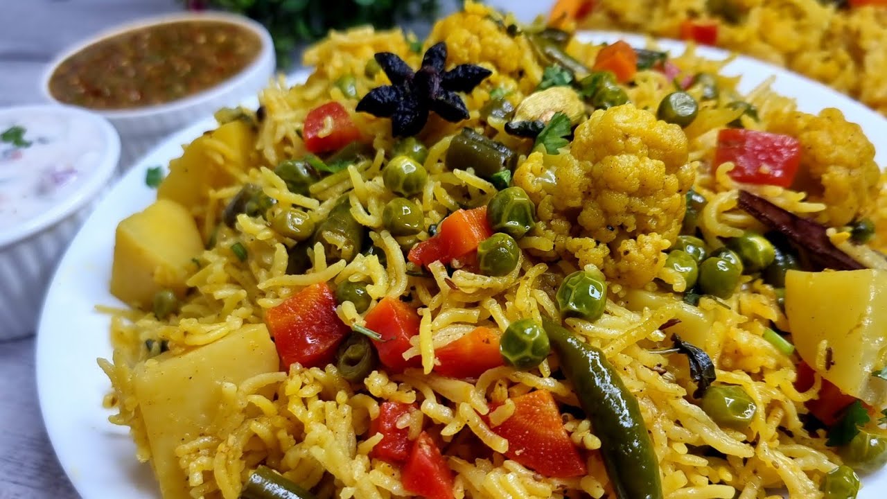 सब कहेंगे और लाओ एक बार जो खाएंगे मिक्स वेज मसाला पुलाव | Mix Veg Masala Pulao Recipe With Raita