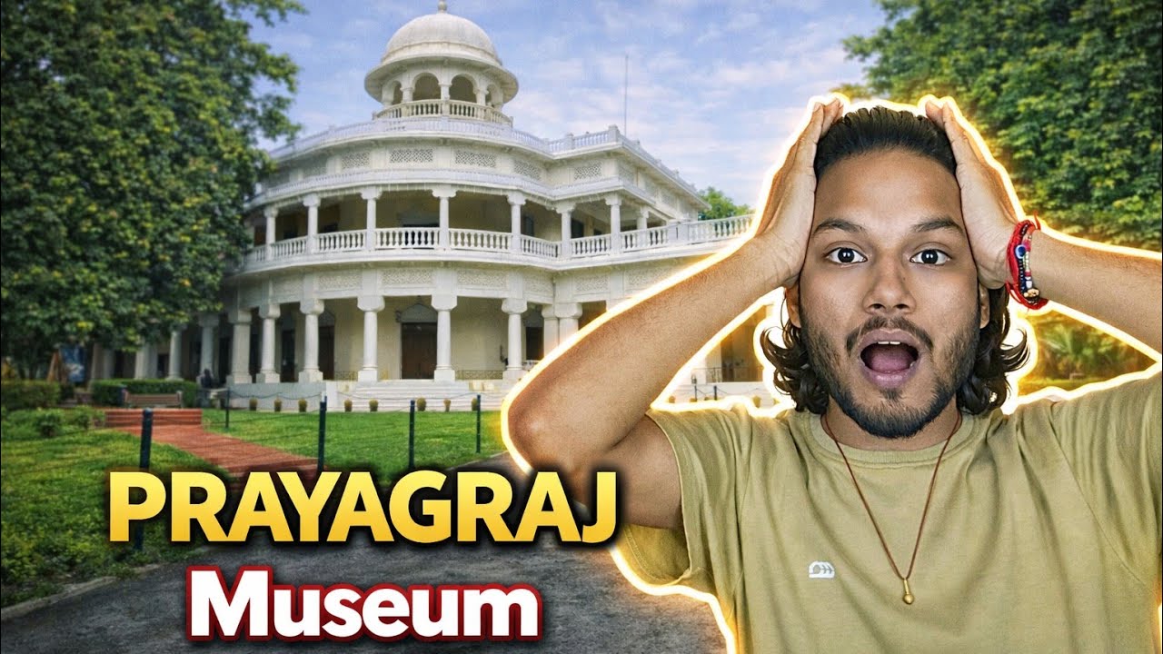 Prayagraj Museum Full Tour 😳 Andar Kya-Kya Hai? | EP-1#travelvlog#musium#prayagraj 