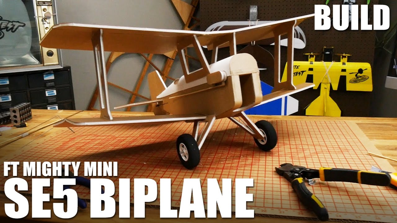 FT SE5 WWI Biplane - Build | Flite Test