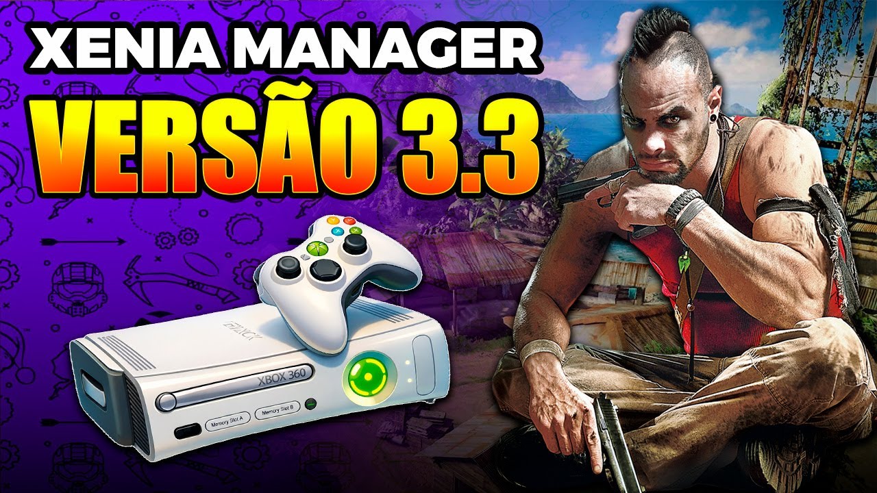 Emulador de Xbox 360 Atualizado! Xenia Manager Versão 3.3