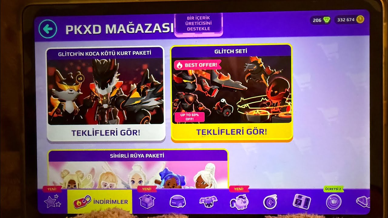 PKXD KOCA KÖTÜ KURT PAKETİ ALDIIKKK 🥳