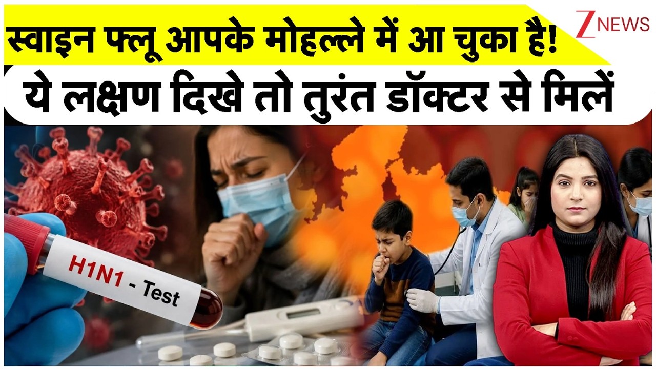 Swine Flu Alert स्वाइन फ्लू आपके मोहल्ले में आ चुका है!ये लक्षण दिखे तो तुरंत डॉक्टर से मिलें #viral