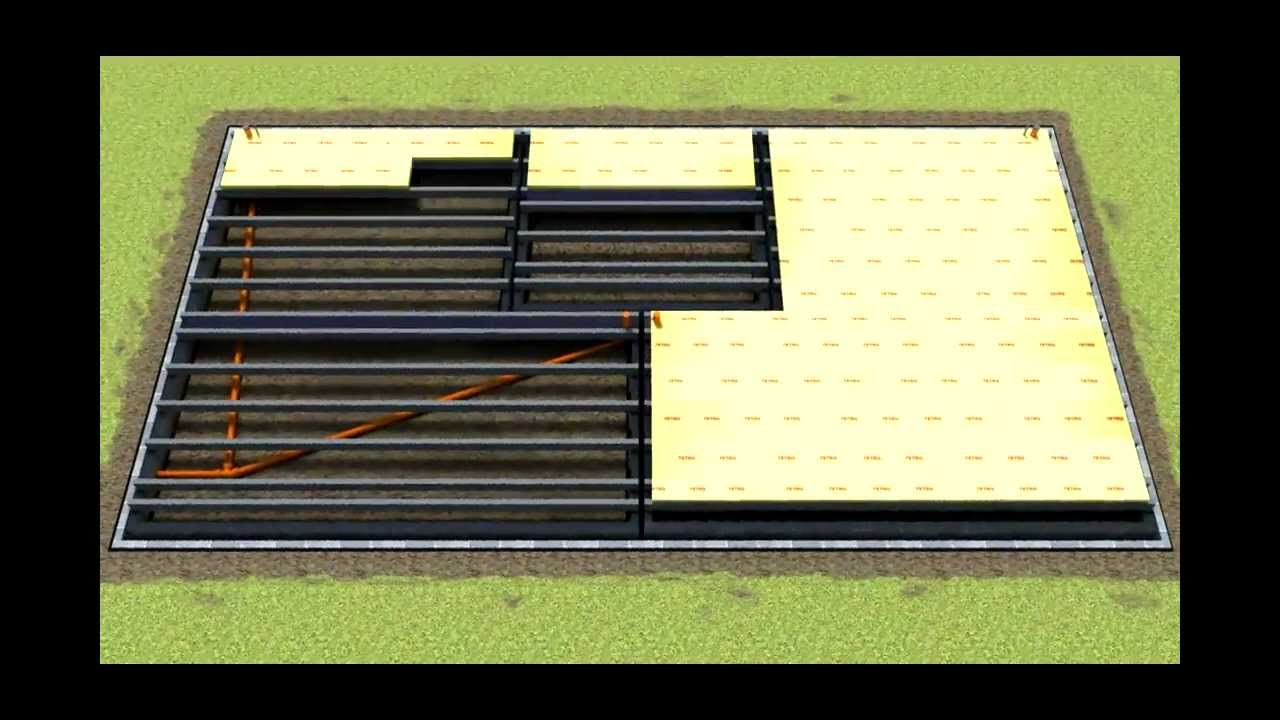 How to Install insulation block and beam floors, TETRiS eco-friendly thermal flooring system