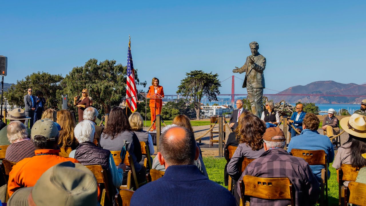Speaker Pelosi Gives Remarks at Golden Gate National Recreation Area’s 50th Anniversary