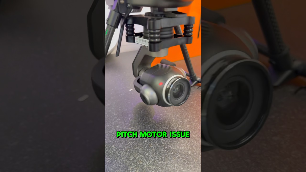 Yuneec Typhoon H Plus gimbal error-pitch motor? #yuneec #yuneectyphoonh #typhoonhplus #gimbal
