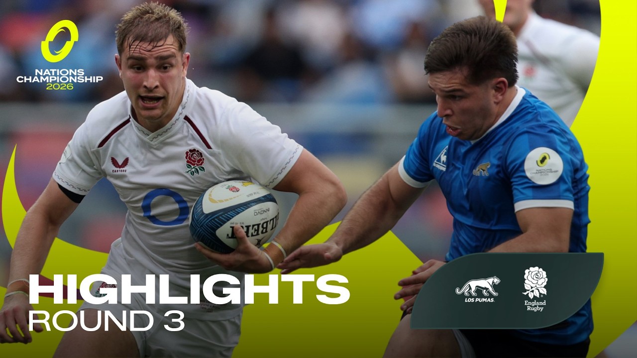 ARGENTINA v ENGLAND | Rd 3 Highlights | Nations Championship 2026