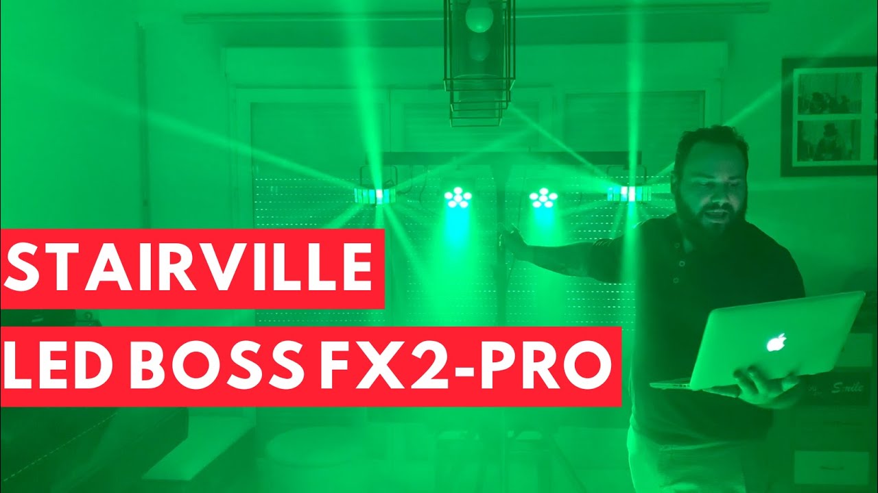 Barre de lumière DJ - STAIRVILLE LED BOSS-FX2 - PRO
